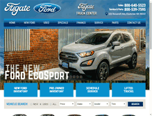 Tablet Screenshot of fugateford.com